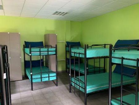 Albergue Santa Ana Mos Cabezal Eksteriør billede